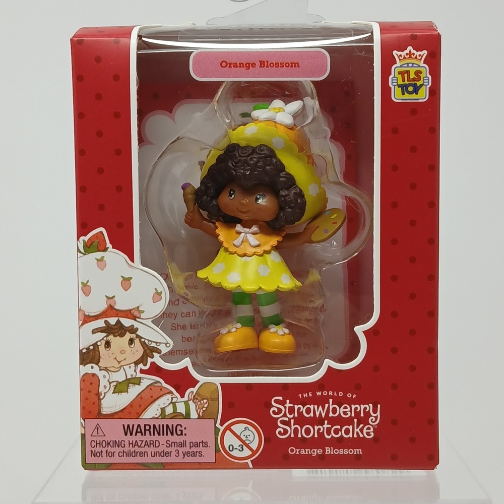 The World Of Strawberry Shortcake TLS CheeBee Orange Blossom 2.5" Mini Figure